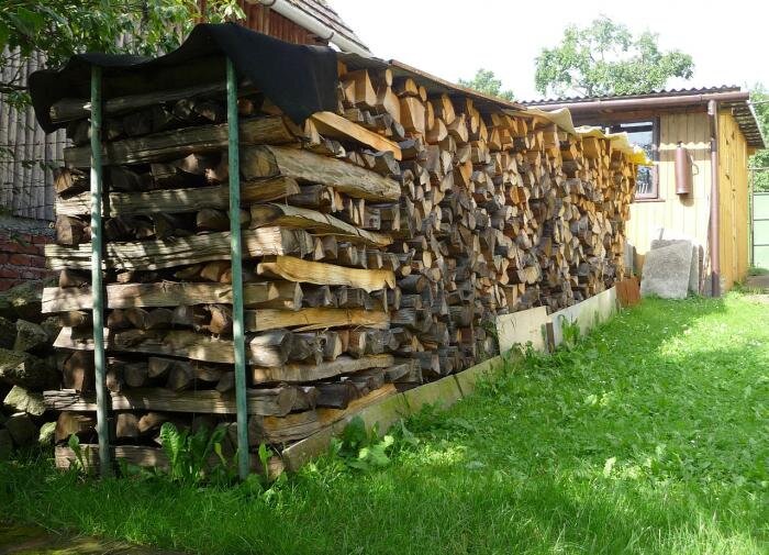 Как самостоятельно создать дровницу: мастер-класс для дачников
