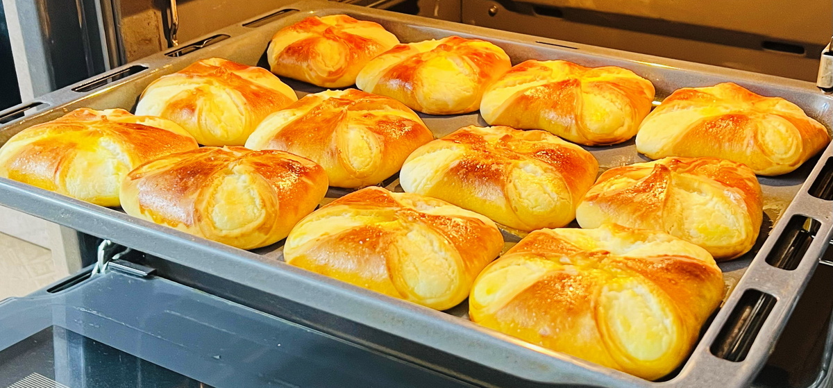 Венгерские ватрушки: простое лакомство с творожной начинкой