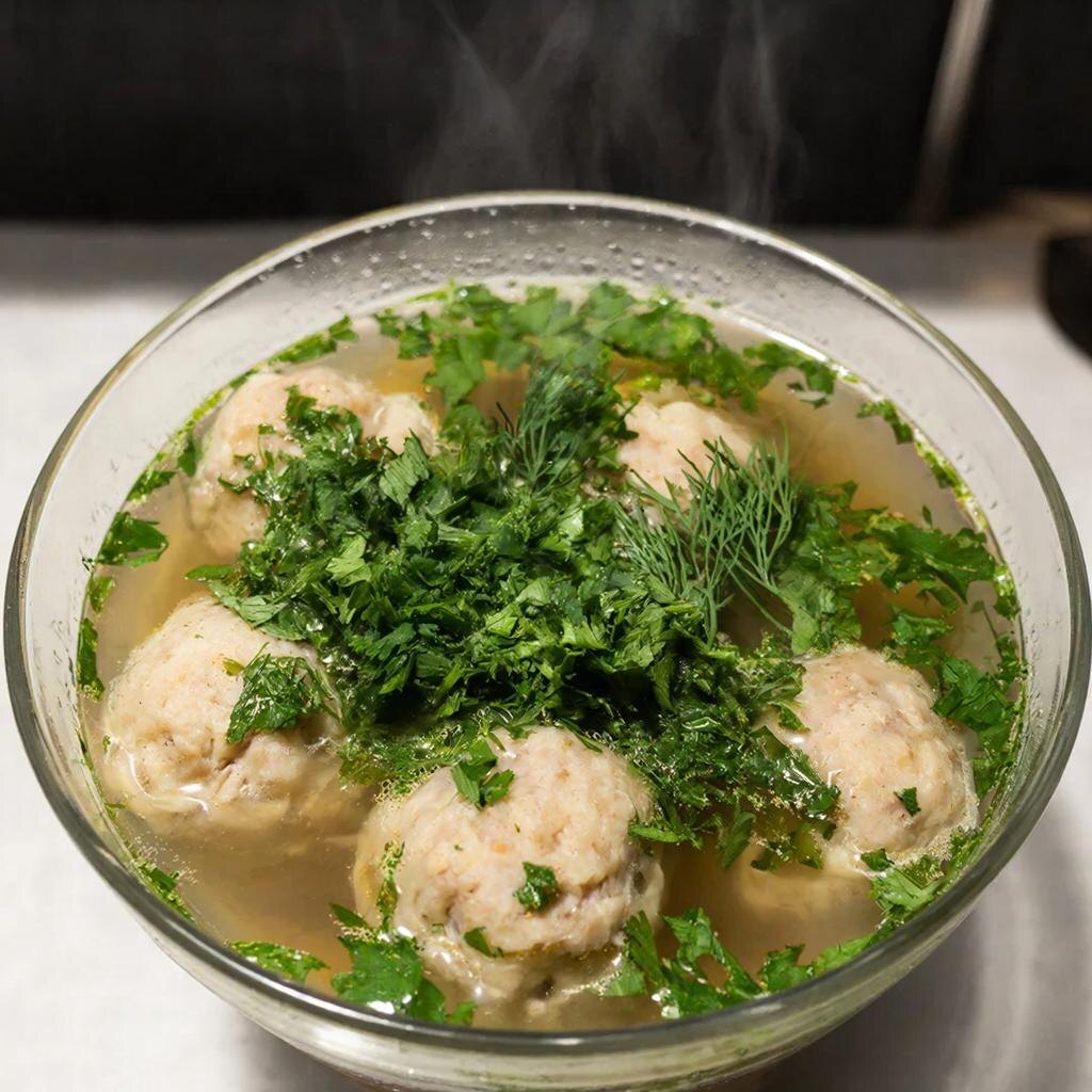 Как приготовить идеальный бульон с фрикадельками