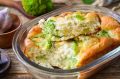 Нежный запечённый омлет с брокколи: пошаговый рецепт