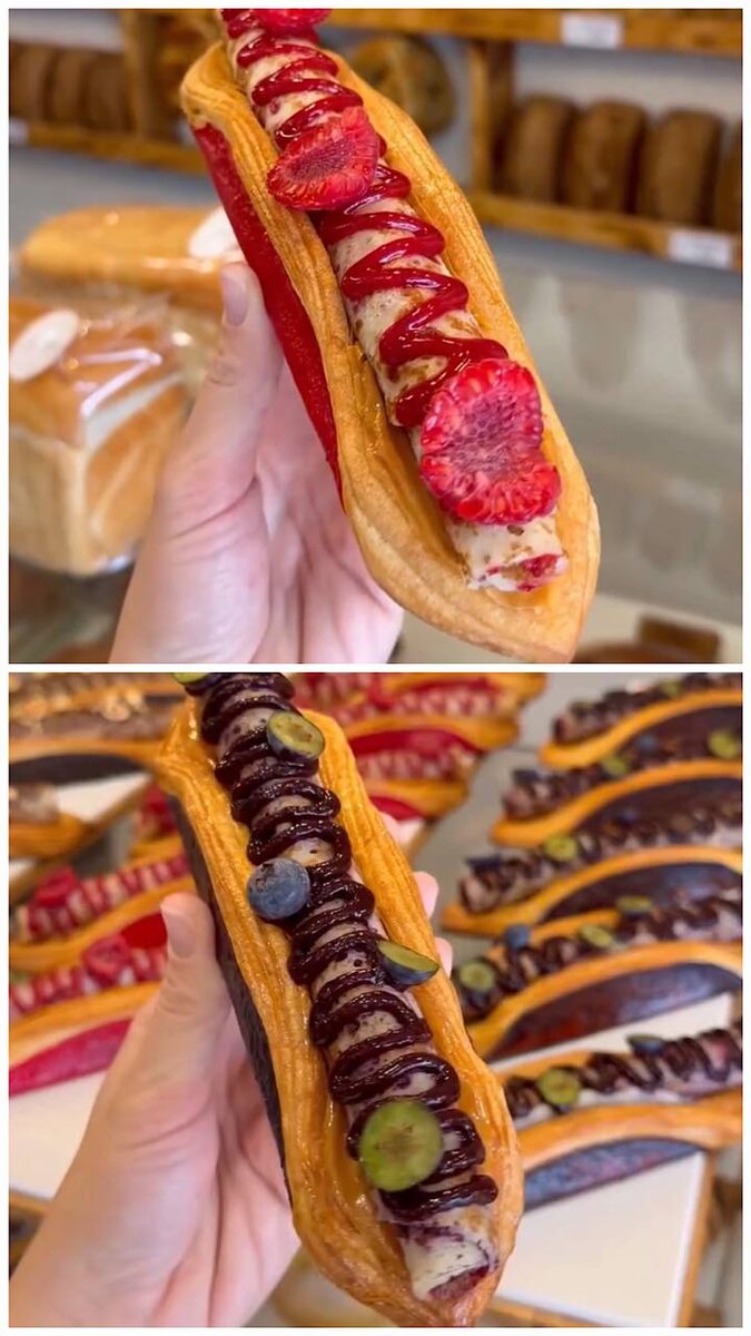 Новая кулинарная находка: круассаны с блинчиками в Марселе