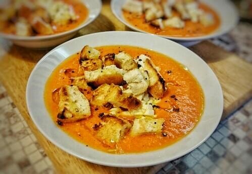 Освежающий гаспачо с винным уксусом: идеальное блюдо для весеннего обеда