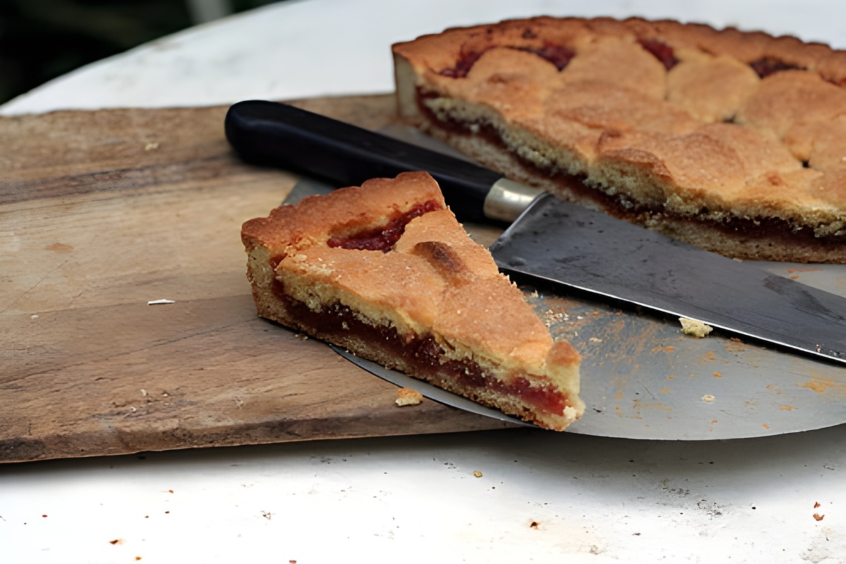 Пирог с джемом, который покоряет сердца