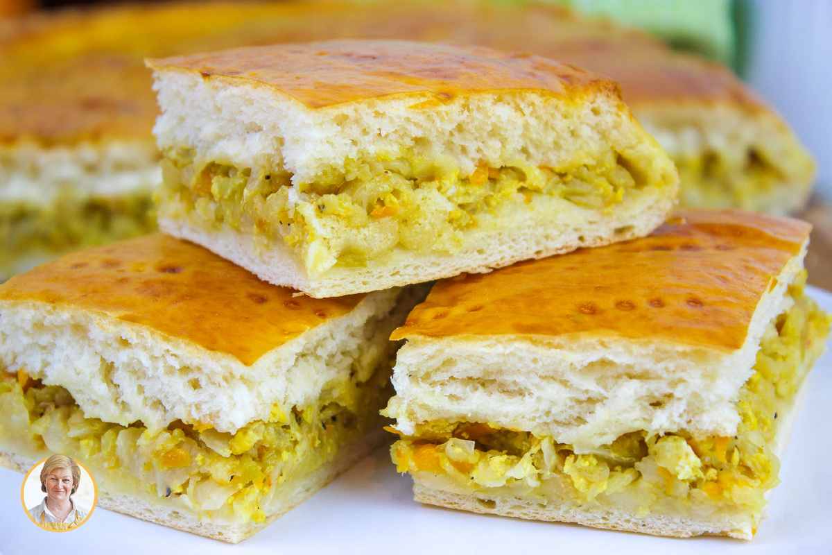 Нежный пирог с капустой и яйцом: простой рецепт на каждый день