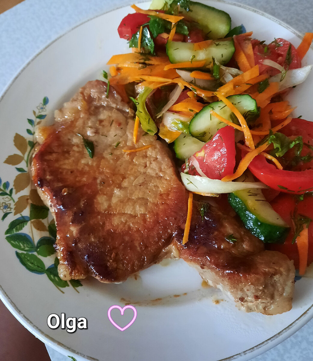 Приготовление вкусного эскалопа из свинины