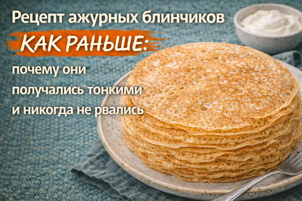 Как приготовить идеальные блинчики: секреты прошлого