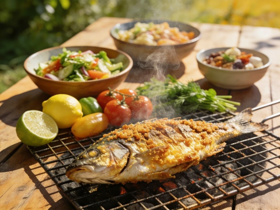 Майские праздники с морским вкусом: рыба на гриле для пикника